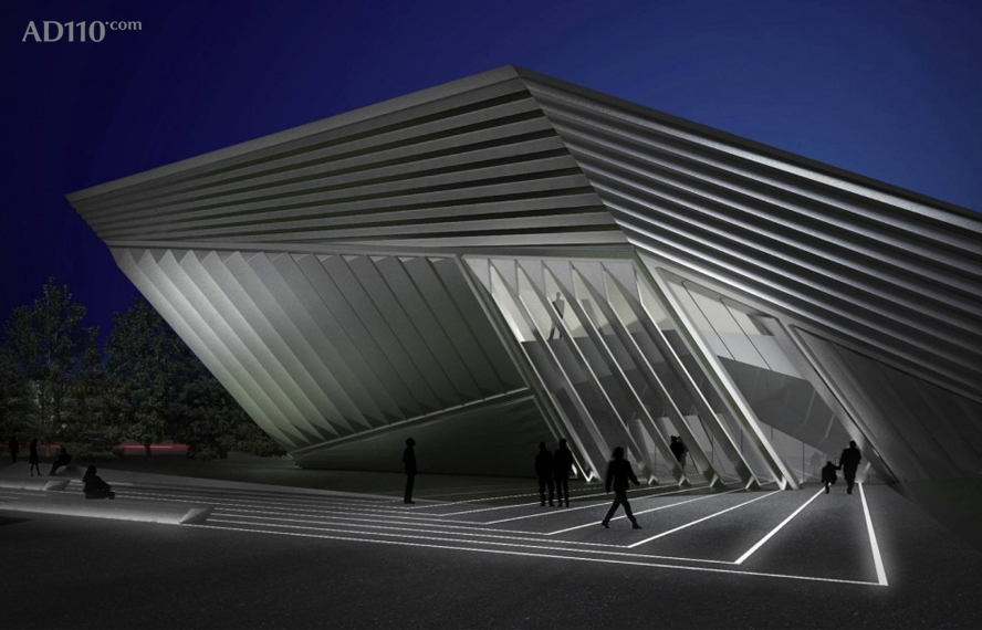 Zaha Hadid新作——Broad Art Museum